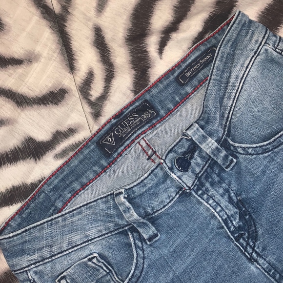 GUESS Brittney Skinny Jeans - Resolute 2 Wash Blue - Picture 3 of 3